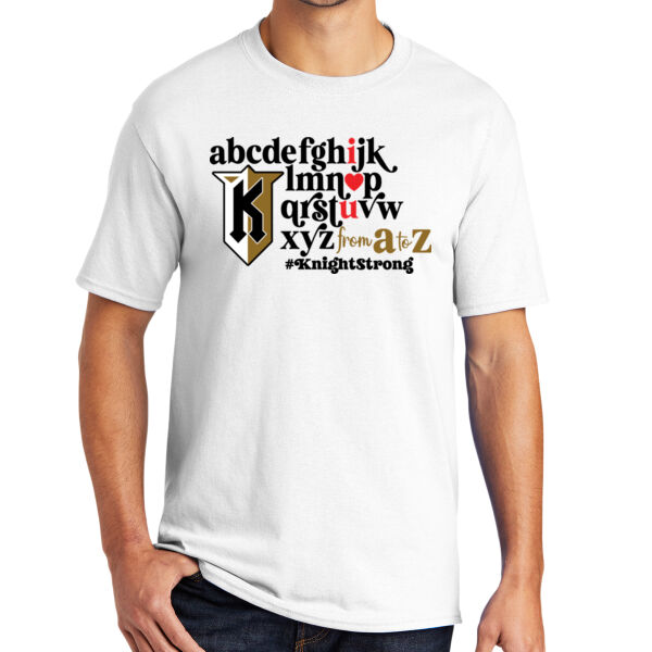 I love you from A to Z - Core Blend Tee Thumbnail